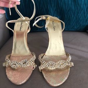 Gold Elegant Sandals